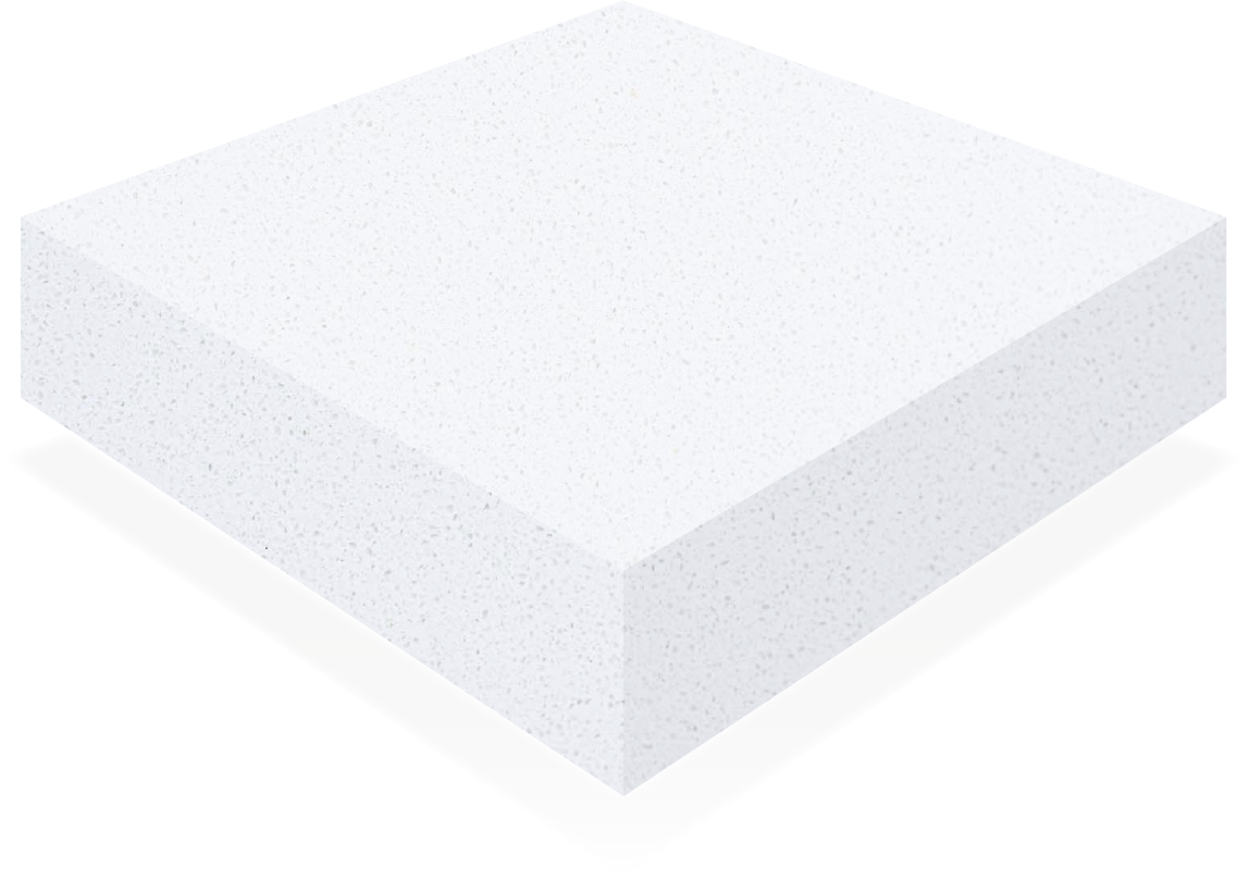 Lux Quartz Snow White Stone
